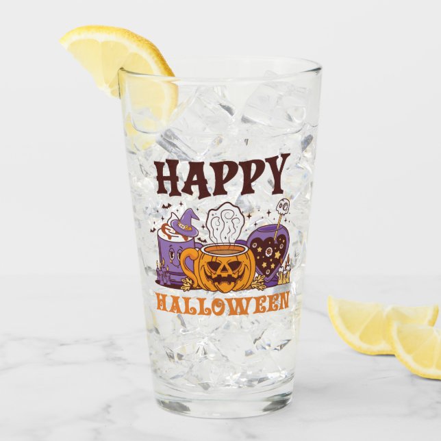 Feliz café de Halloween Brew (Anverso (hielo))