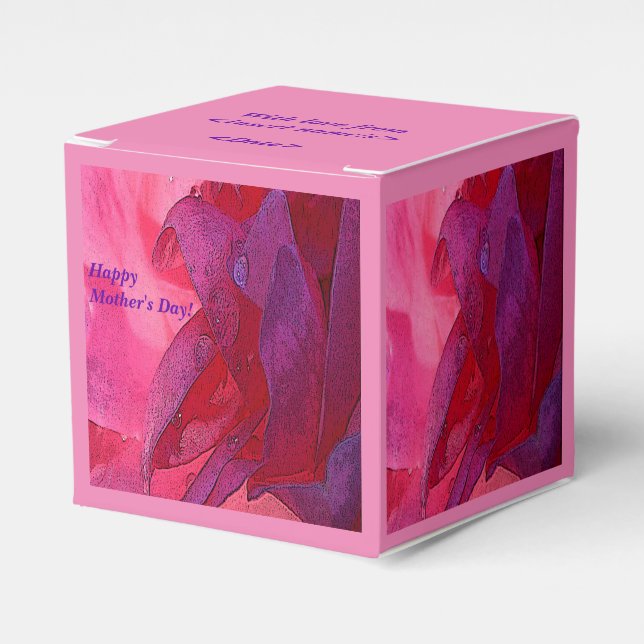 Feliz caja de favores del Día de la Madre (Costado Anverso)