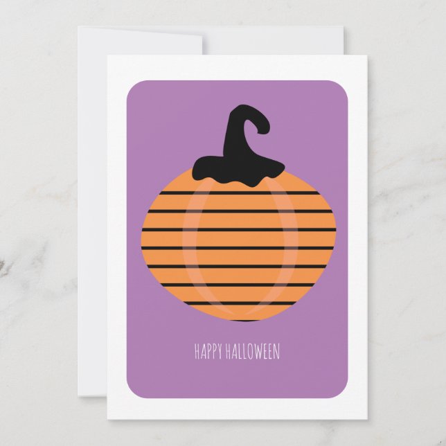 Feliz Calabaza Adorable de Halloween (Anverso)