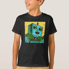 Feliz Camisa de Robot Kid