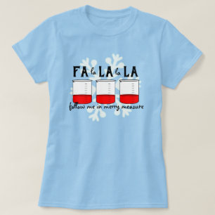 Feliz camisa del cubilete de la medida
