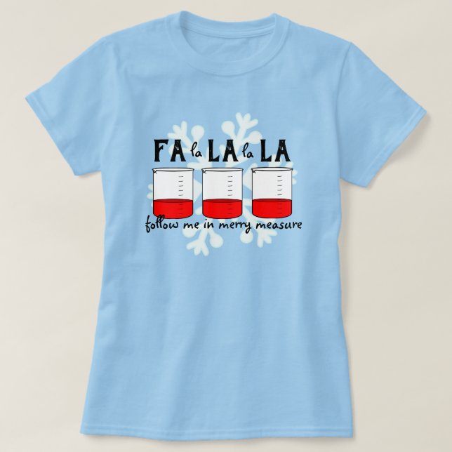 Feliz camisa del cubilete de la medida (Diseño del anverso)