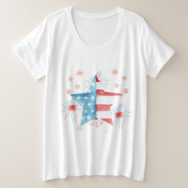 FELIZ Camiseta DE BANDERA DE CUARTA ESTRELLA