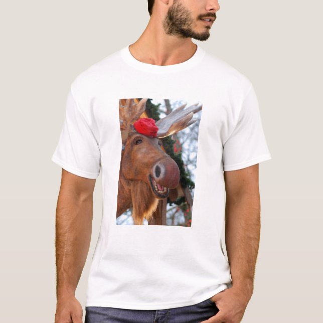 Feliz camiseta de Chrismoose (mujeres) (Anverso)