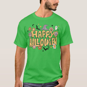 Feliz camiseta de Halloween con Gorra Scary Spooky