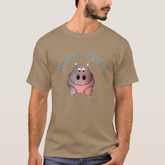 Feliz camiseta de Hippo