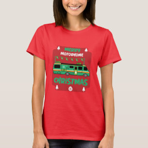 Feliz Camiseta de Navidad para Autocaravana