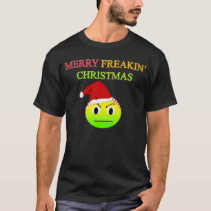 Feliz camiseta del navidad de Freakin del
