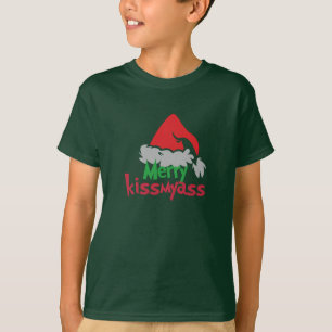 Feliz Camiseta Divertida de Navidad para Niños Kis