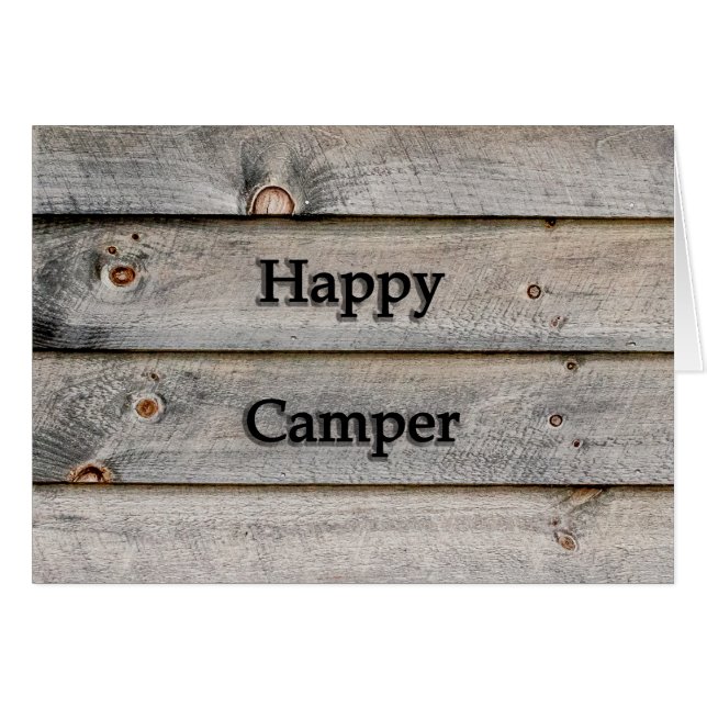 Feliz Camper (Anverso (Horizontal))