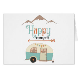 Feliz Campista Lindo RV Retro
