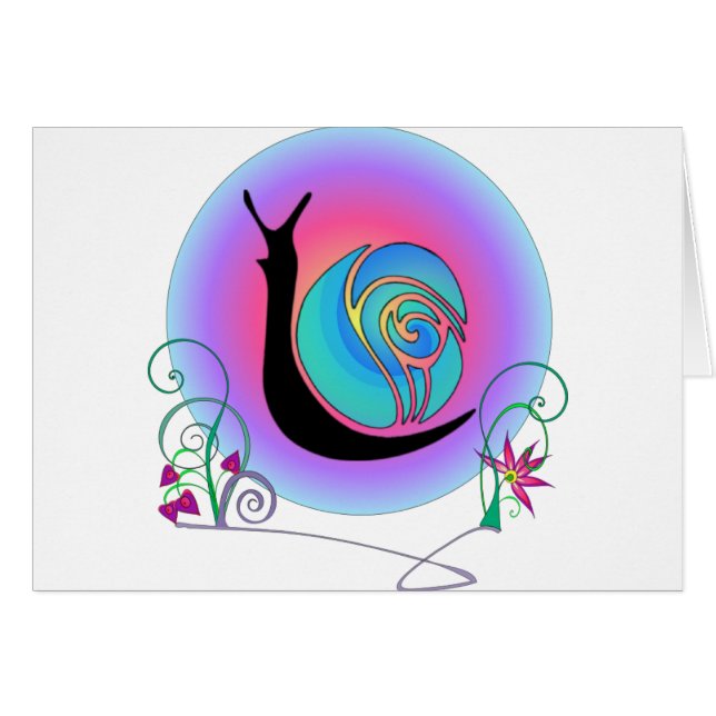 Feliz caracol (Anverso (Horizontal))