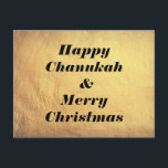 Feliz Chanukah y feliz postal navideña<br><div class="desc">¡Feliz Chanukah! Feliz Navidad!</div>