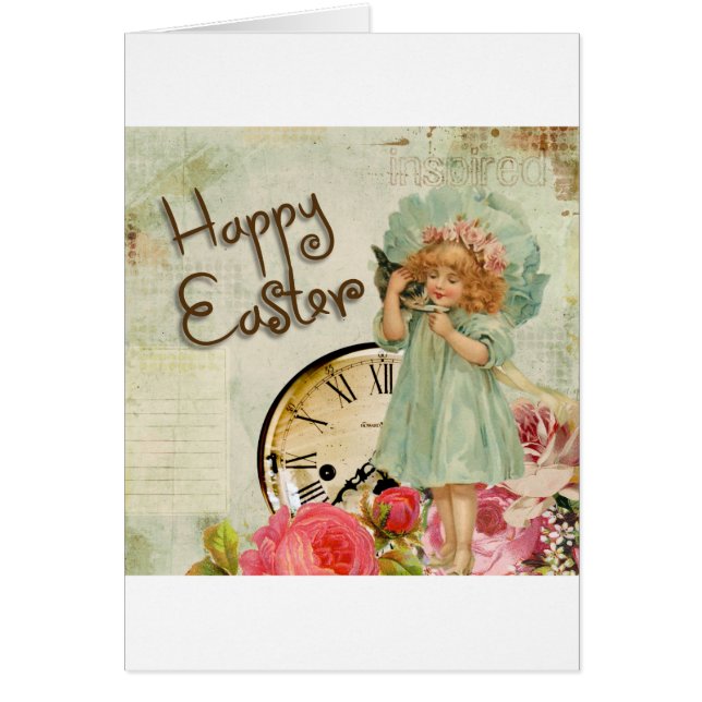 feliz chica de Pascua (Frente)