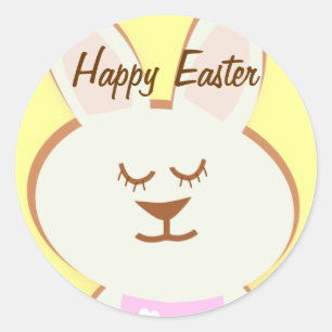 Feliz Chica de Pascua, Pegatinas conejitos