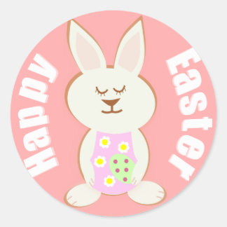 Feliz Chica de Pascua, Pegatinas conejitos