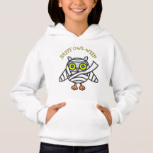 Feliz Chica "OWL-WEEN" Pullover Hoodie