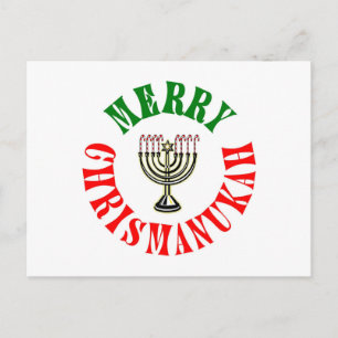 Feliz Chrismanukah- Menorá de Navidad y Janucá