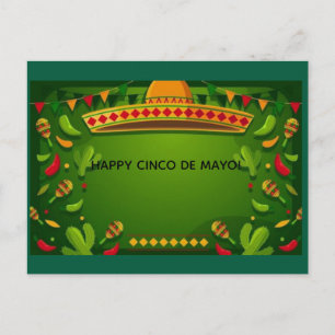 Feliz Cinco de Mayo! Tarjeta de Felicitación