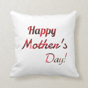 Feliz Cojín decorativo del Día de la Madre