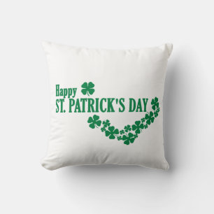 Feliz Cojín decorativo del Día de San Patricio
