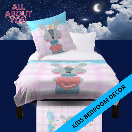 Feliz Cojín decorativo infantil - TODO SOBRE TI