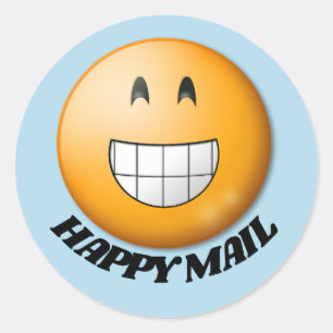 FELIZ CORREO SMILE Pegatinas