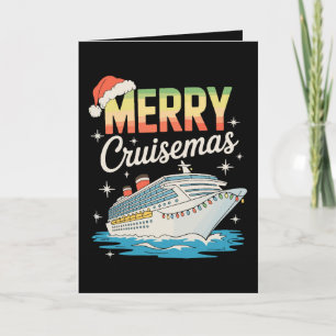 Feliz Crucero de Navidad Barco de Crucero Navidad 