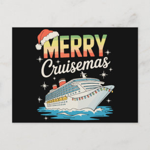 Feliz Crucero de Navidad Barco de Crucero Navidad 