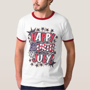 Feliz cuarto de julio: camiseta de Ringer