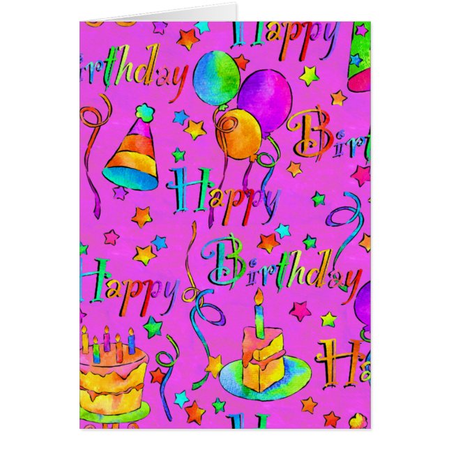 ¡Feliz cumpleaños! (Frente)