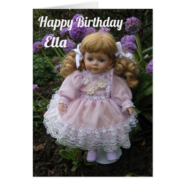 Feliz cumpleaños. (Frente)