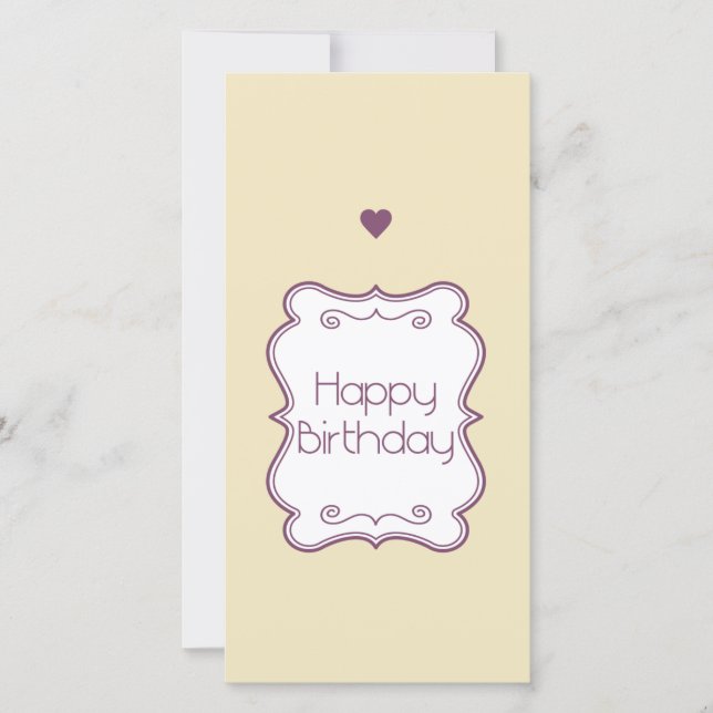 Feliz cumpleaños (Anverso)