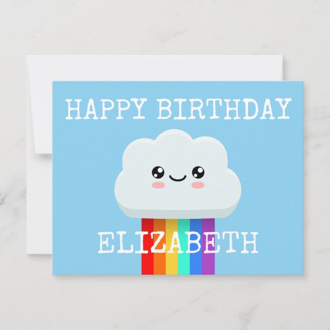 Feliz cumpleaños (Anverso)