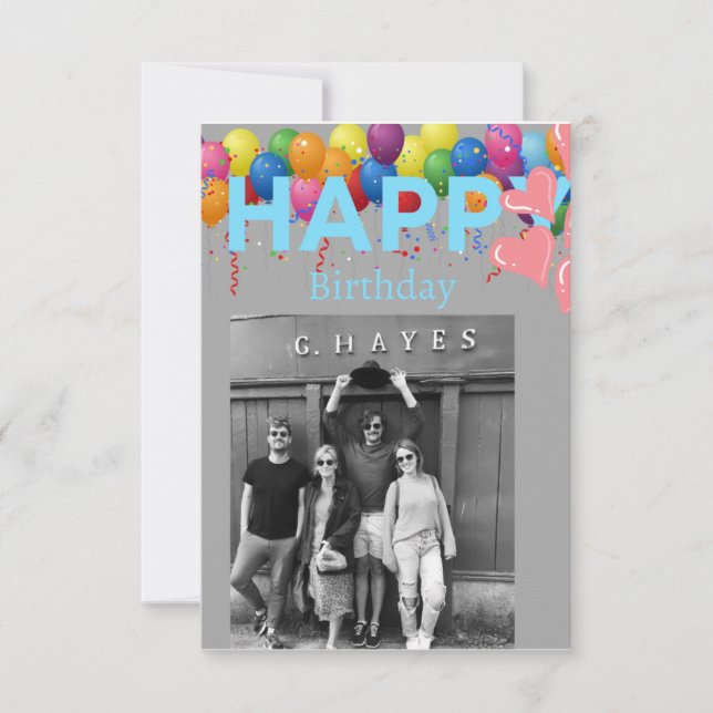 Feliz cumpleaños (Anverso)