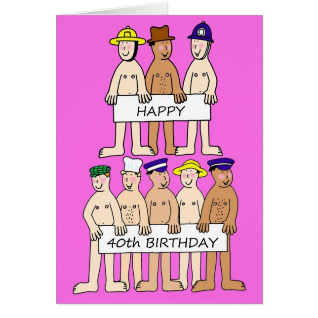 Feliz cumpleaños 40 para sus Personalizados (Frente)