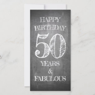 Feliz Cumpleaños - 50 Años y Fabuloso