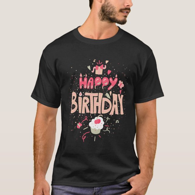 Feliz cumpleaños a la camiseta 2024 (Anverso)