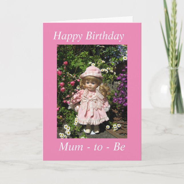 Feliz cumpleaños a la tarjeta (Anverso)