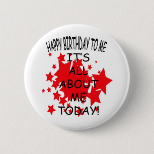 Feliz cumpleaños a mí botón 2