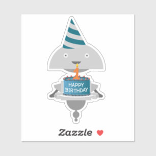 Feliz cumpleaños a Mia Pegatina