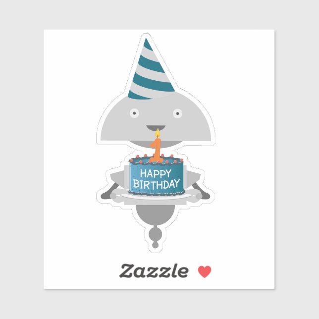 Feliz cumpleaños a Mia Pegatina (Hoja)