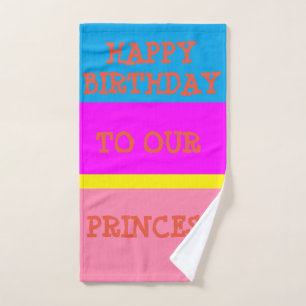 Feliz cumpleaños a nuestra princesa limón rosa azu