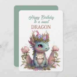 Feliz Cumpleaños A Un DRAGÓN Dulce
