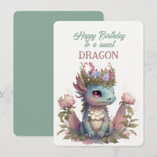 Feliz Cumpleaños A Un DRAGÓN Dulce