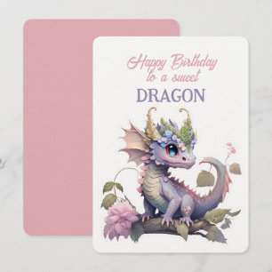 Feliz Cumpleaños A Un DRAGÓN Dulce