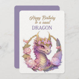 Feliz Cumpleaños A Un DRAGÓN Dulce
