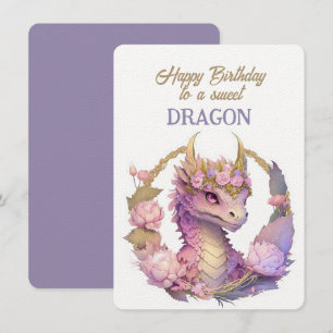 Feliz Cumpleaños A Un DRAGÓN Dulce