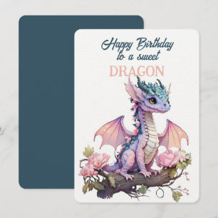 Feliz Cumpleaños A Un DRAGÓN Dulce