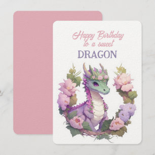 Feliz Cumpleaños A Un DRAGÓN Dulce